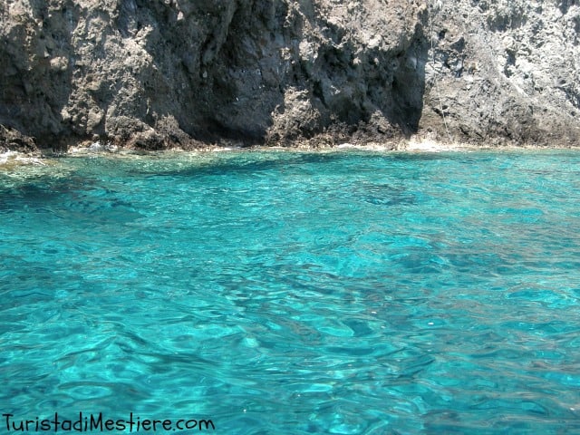 Il mare cristallino di Ponza