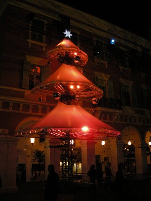 Nizza durante le festività natalizie