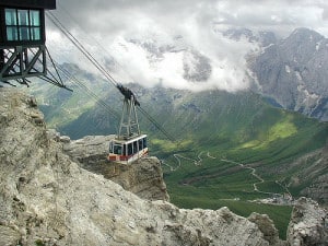 Dolomiti Funivia Sass Pordoi