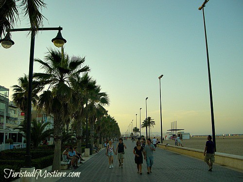 Paseo Maritimo Valencia