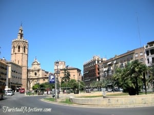 Valencia Torre Micalet e Cattedrale di Santa Maria