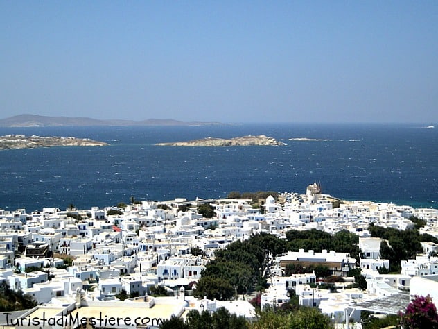 Panorama su Mykonos