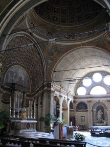 Coro chiesa di Bramante Milano