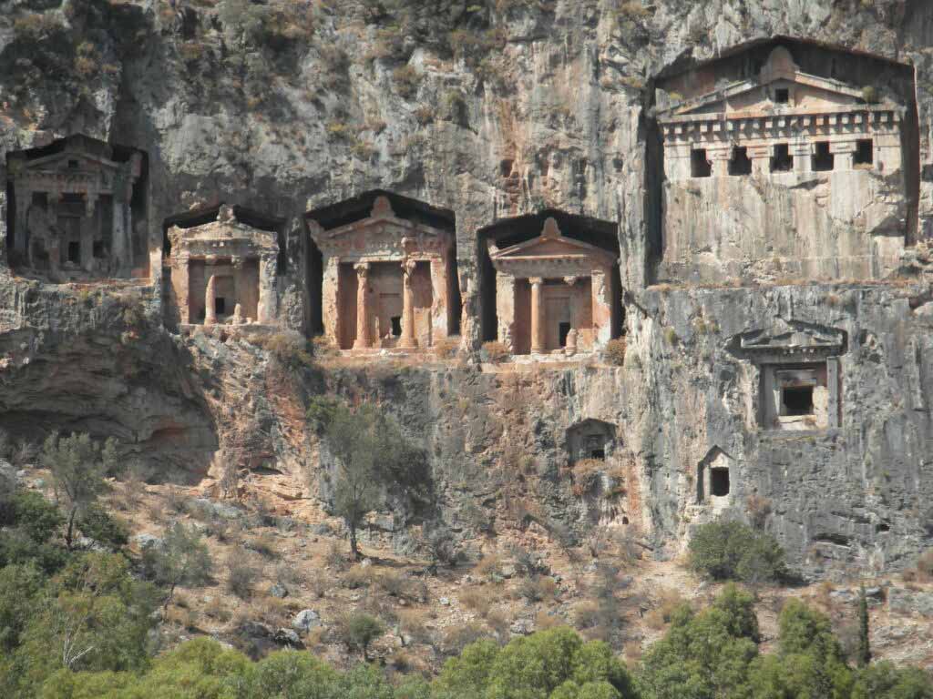 Dalyan Tombs Turchia