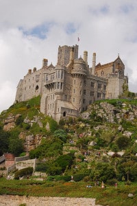 Castello Mont Saint-Michel Cornovaglia