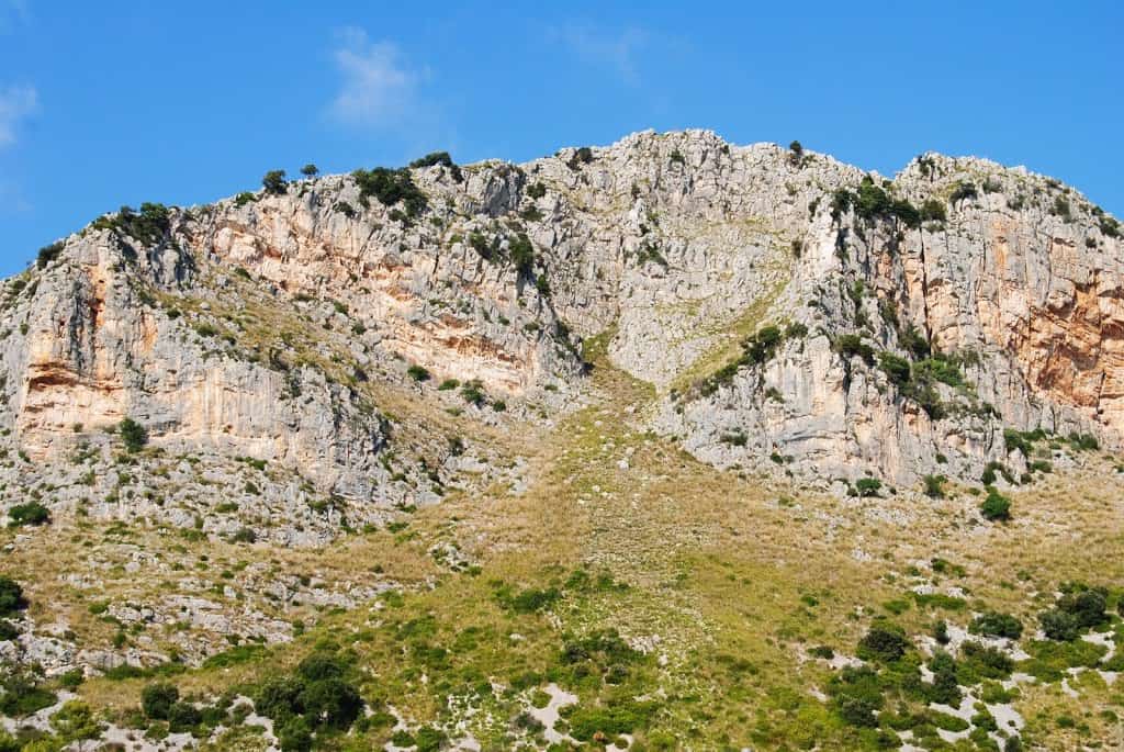 scorcio del Monte Moneta a gaeta