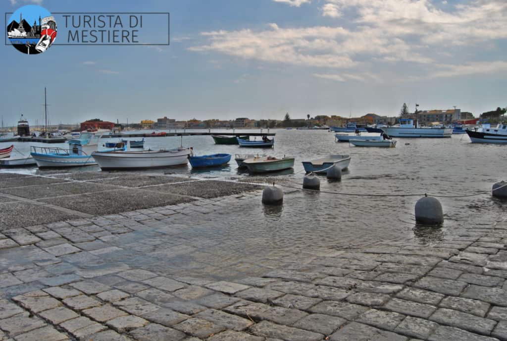 La Balata con la caratteristica pavimentazione di lastricati di pietra calcarea di forma rettangolare. 