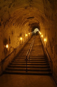 mostra Nos milleurs souvenirs nella cattedrale sotterranea di Pommery