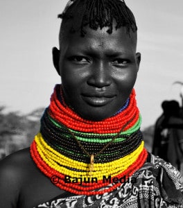 donna di etnia Turkana