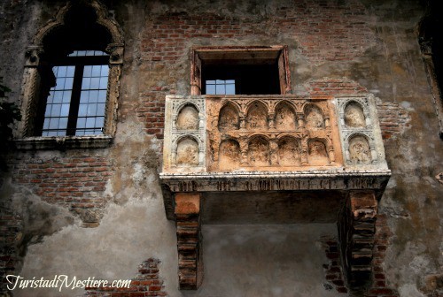 Il balcone della Casa di Giulietta a Verona
