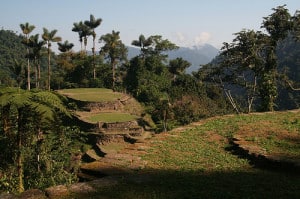rovine della Ciudad Perdida in Colombia