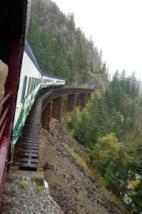 Ponte sul Cheakamus Canyon
