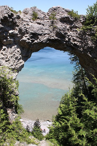 Arch Rock a Mackinac Island