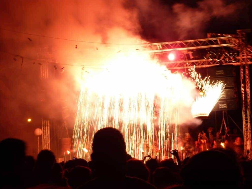 nit de foc majorca