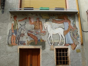 Allegoria della decorazione murale 