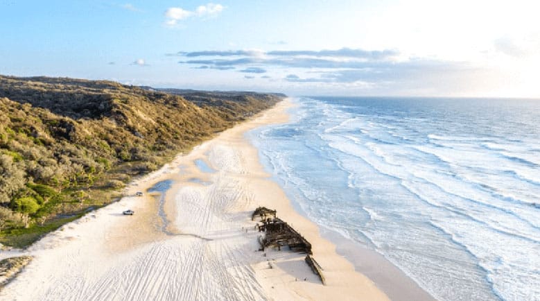 Spiaggia Hervey Bay Queensland Australia