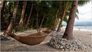 Spiaggia nelle Filippine