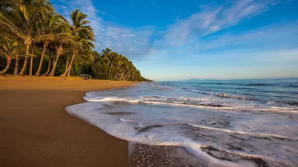 Spiaggia nel Queensland in Australia
