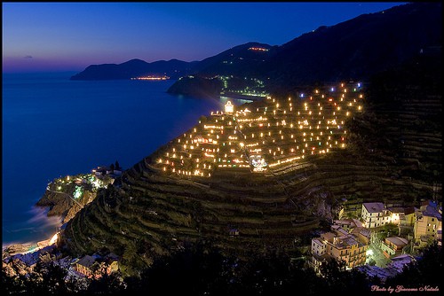 Manarola Presepe dall alto