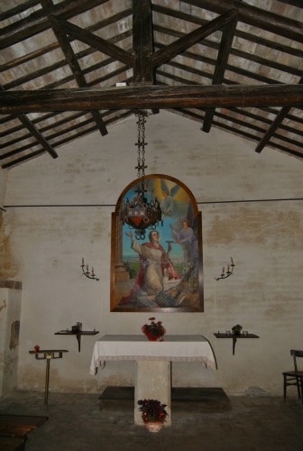 Interno Chiesa di Santa Lucia Montefalco