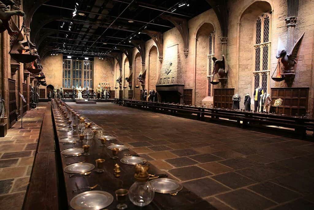 Great Hall Harry Potter Parco Tematico a Londra