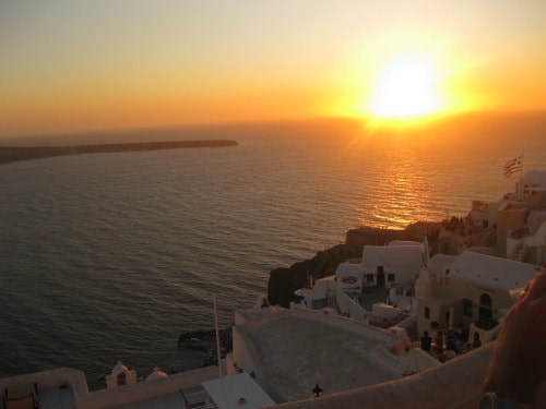 Tramonto a Santorini