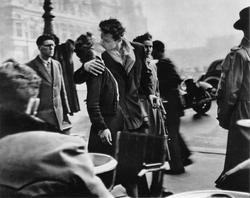 Robert Doisneau Bacio