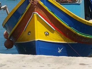 Marsaxlokk - barche con gli occhi