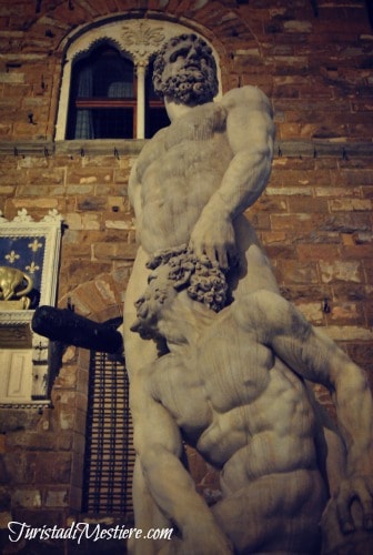 Ercole e Caco, Piazza della Signoria, Firenze