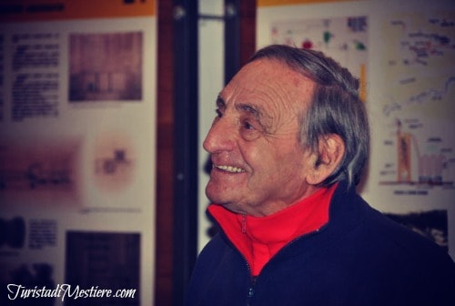 Paolo Contorni, ex minatore e autore del libro "Il piccolo minatore"