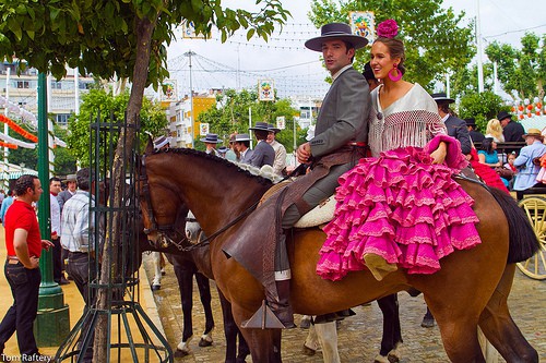 Feria de Sevilla caballero