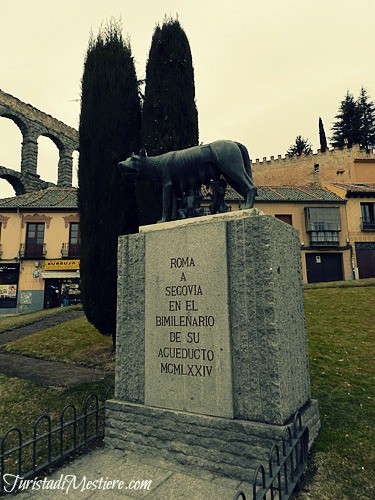 Lupa capitolina a Segovia