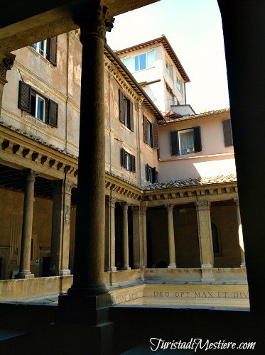 Chiostro del Bramante - livello superiore