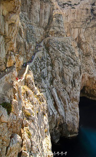 Promontorio di Capo Caccia in Sardegna -