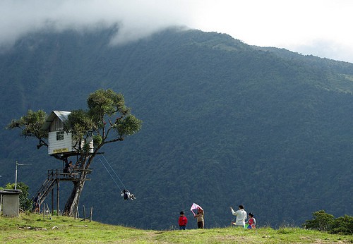 Casa del Arbol Banos Ecuador
