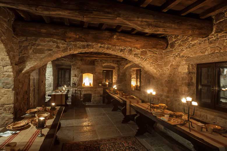 Eremito-hotel-umbria-cena-refettorio