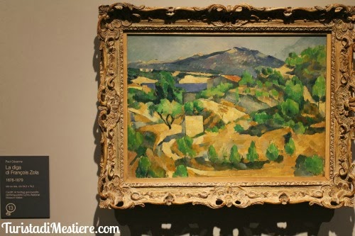 Paul Cézanne - La diga di Francois Zola