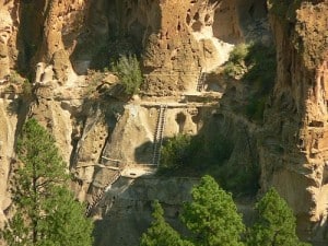 Alcove House Bandelier National Monument Alcove House nel Bandelier National Monument in New Mexico