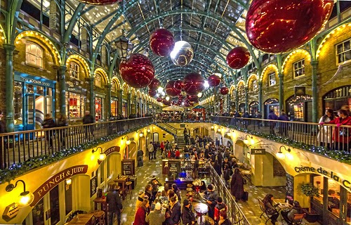 Mercatino di Covent Garden a Natale