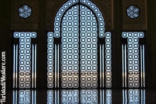Interno Moschea Hassan II Marocco