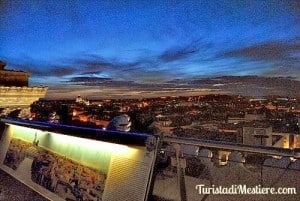 Vittoriano, panorama dalla Terrazza delle Quadrighe