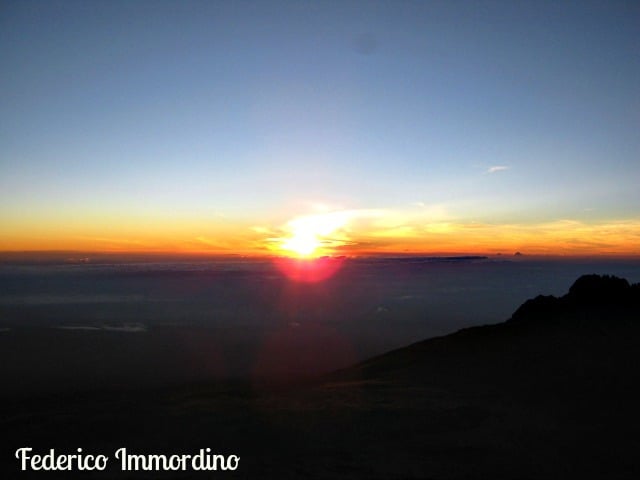 alba sul kilimanjaro