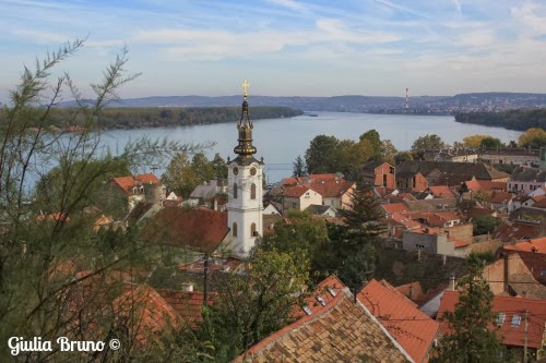 Panorama di Zemun dalla Millenium Tower