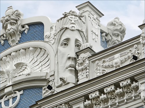 Riga, Art Nouveau, Elizabetes iela 10b 