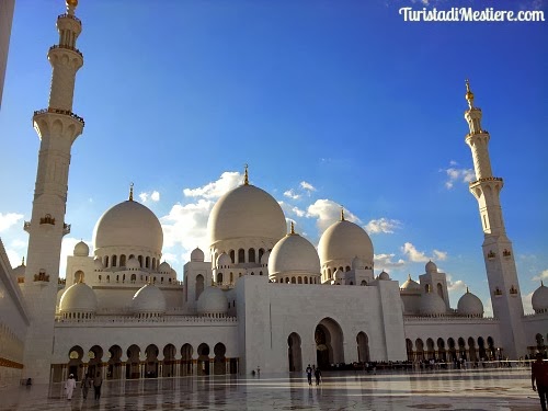 Abu Dhabi - Moschea dello Sceicco Zayed Abu Dhabi - Moschea dello Sceicco Zayed
