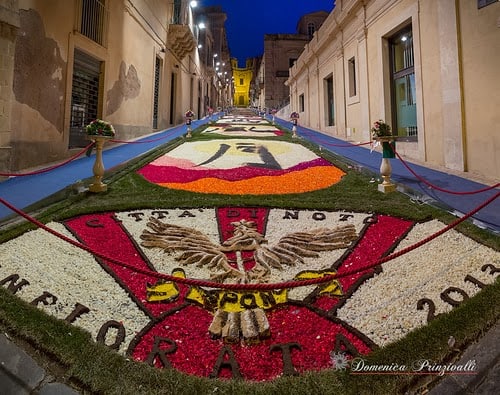 Infiorata di Noto Sicilia Infiorata di Noto Sicilia