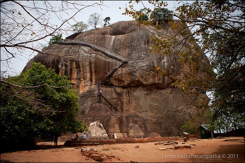 Sigiriya - Sri Lanka - Porta del Leone e Scalinata