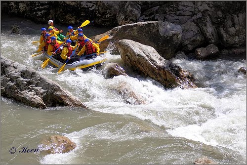 Rafting lungo le Gole del Verdon