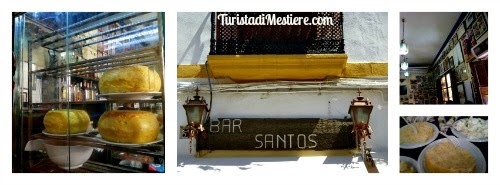 Bar Santos a Cordoba dove abbiamo pranzato