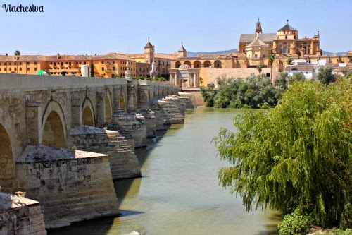 Ponte Romano sul fiume Guadalquivir a Cordoba